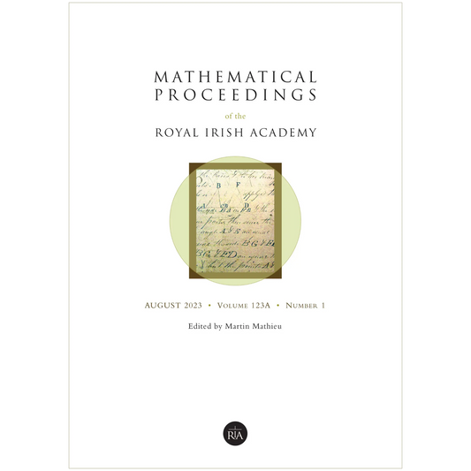 Mathematical Proceedings of the Royal Irish Academy